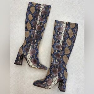 Sam Edelman Multicolor Over the Knee Boots